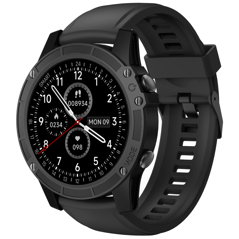 Smartwatch Resistente 1.45" – Llamadas Bluetooth para Hombre y Mujer