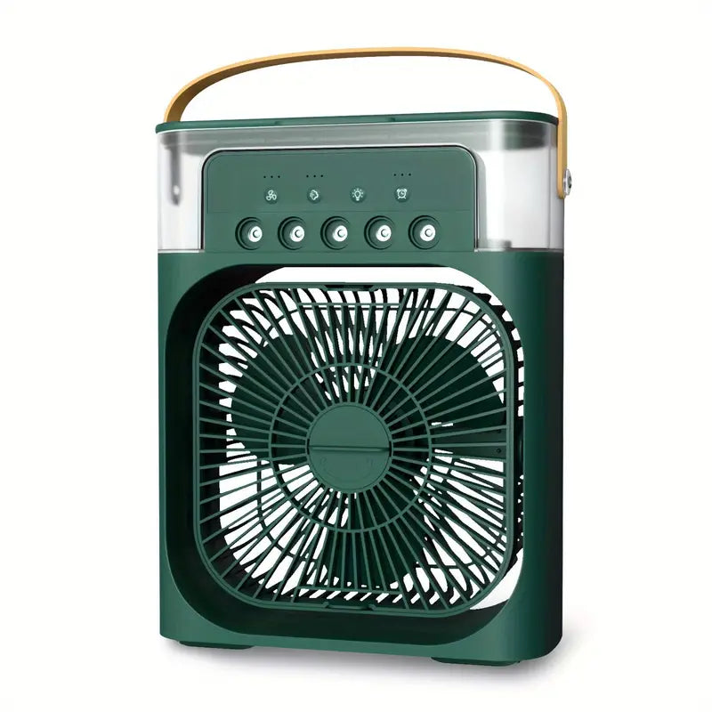 Aire Acondicionado Portátil con Humidificador – Mini Enfriador para Casa