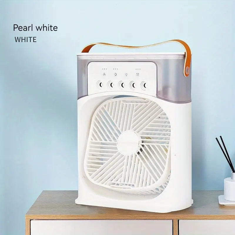 Aire Acondicionado Portátil con Humidificador – Mini Enfriador para Casa