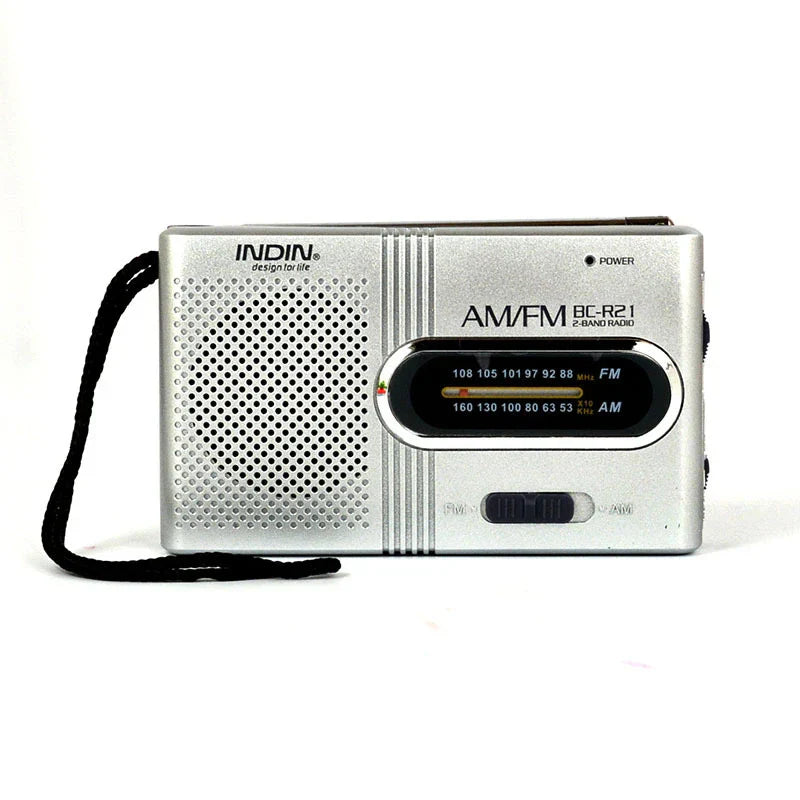 Radio Portátil AM/FM BC-R21 – Compacto y Fácil de Usar