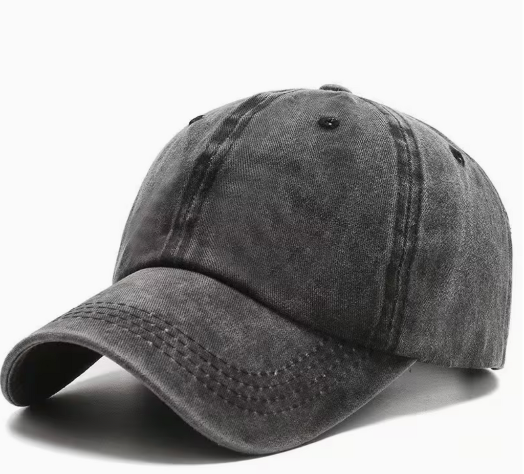 Gorras de algodón lavado