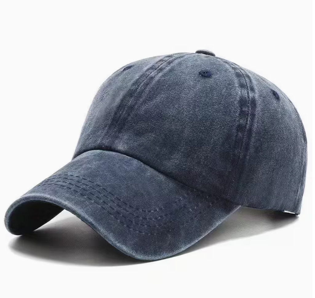 Gorras de algodón lavado