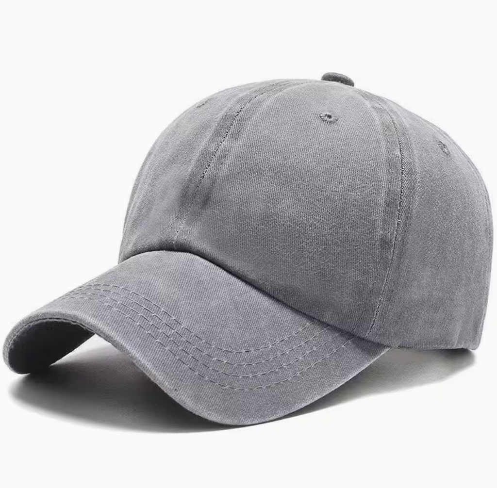 Gorras de algodón lavado