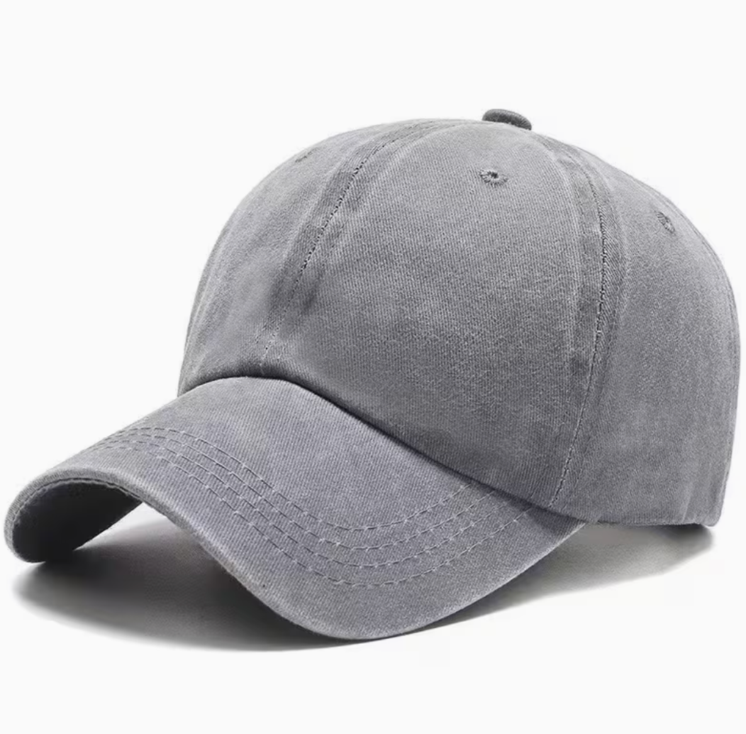 Gorras de algodón lavado