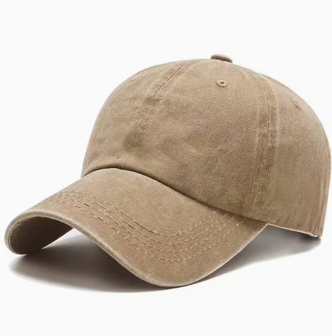 Gorras de algodón lavado