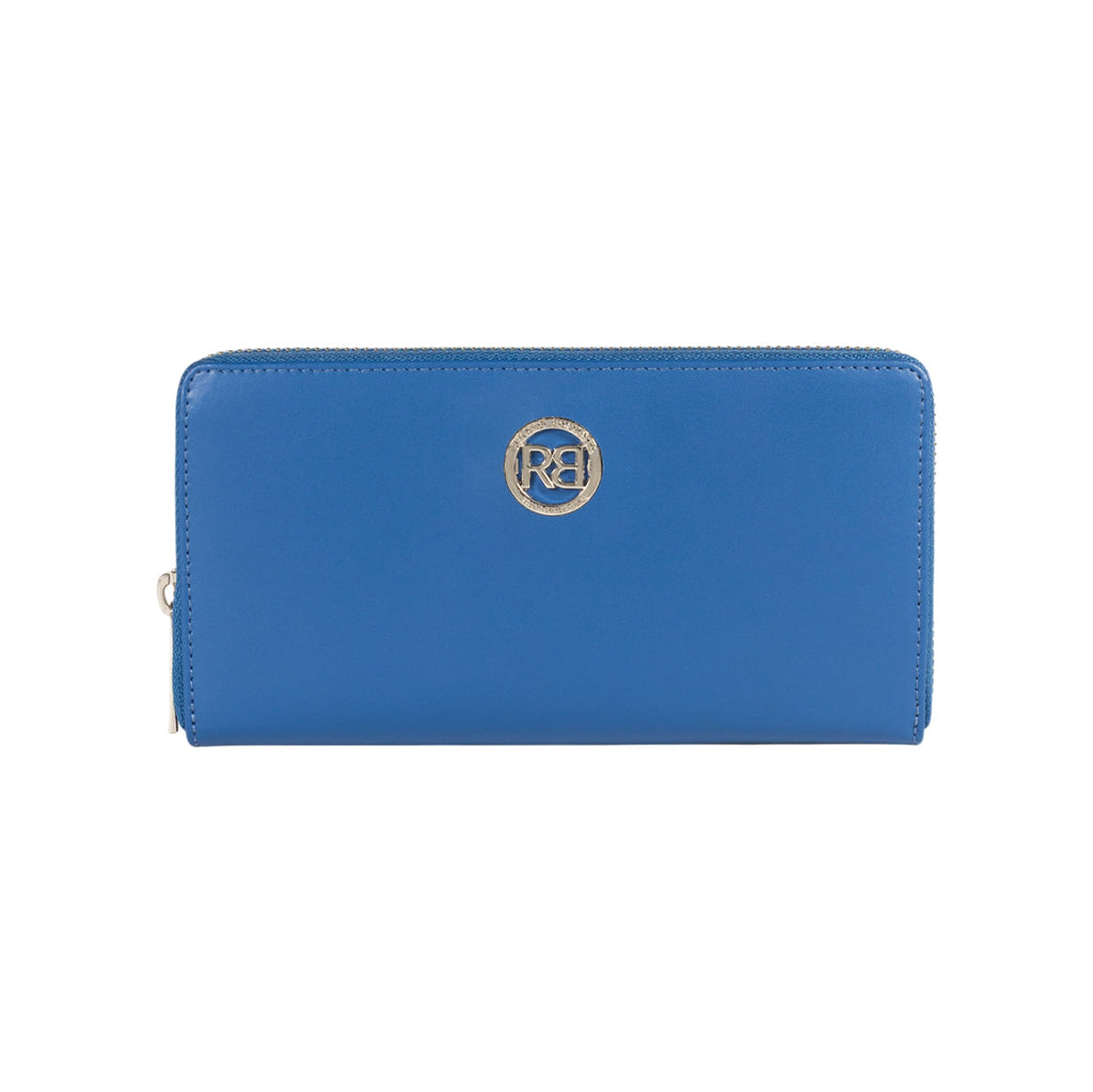 Cartera con Cierre de Piel Italiana – Color Azul Royal | RB1084SCH