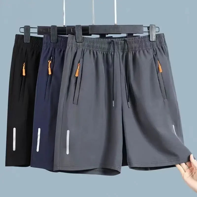 Shorts Deportivos Ice Silk para Hombre – Ligeros y Frescos