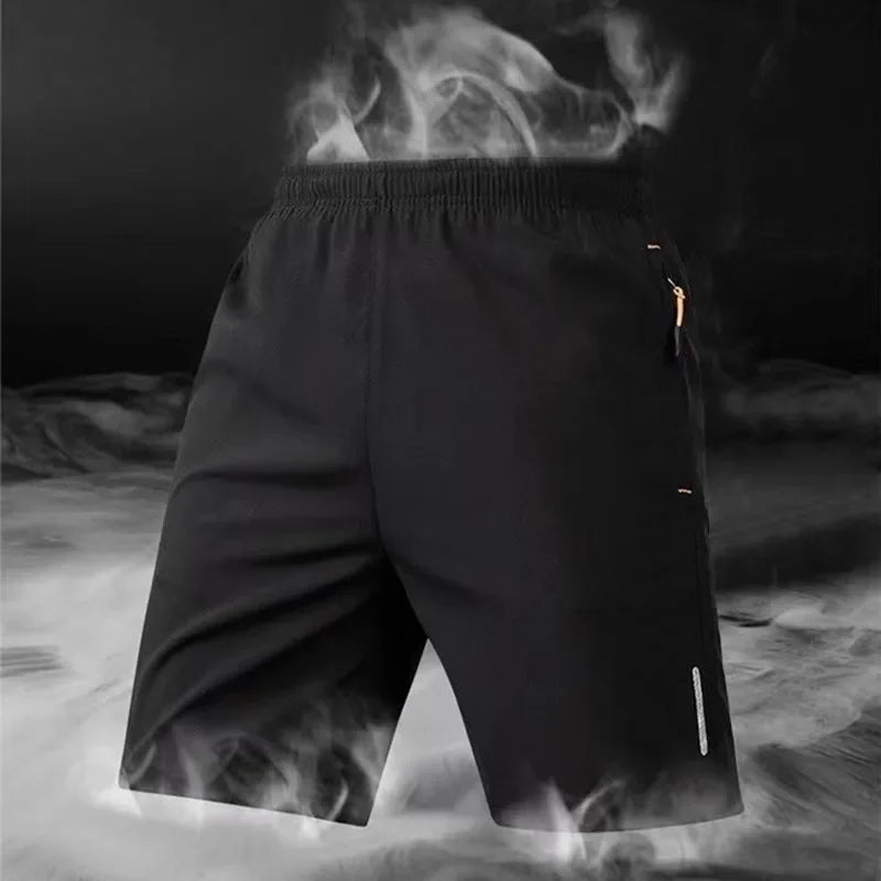 Shorts Deportivos Ice Silk para Hombre – Ligeros y Frescos