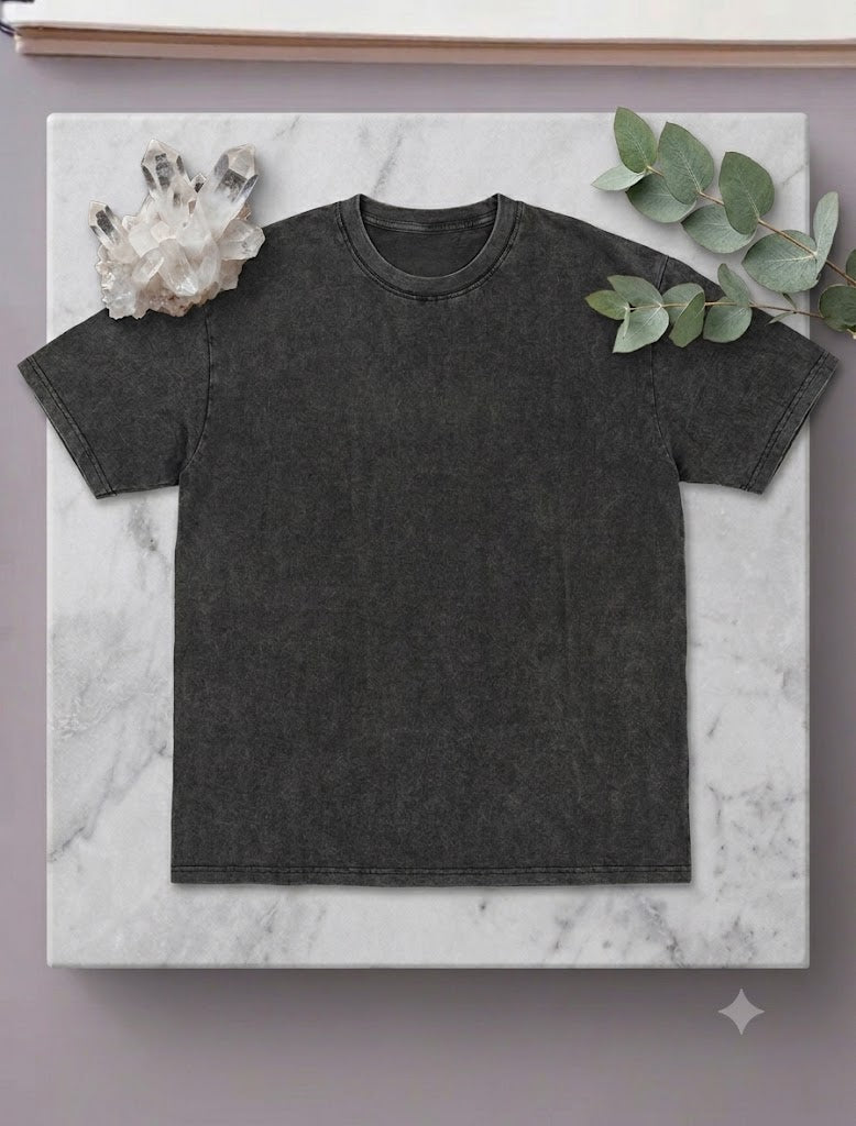 Playera de algodón pesada
