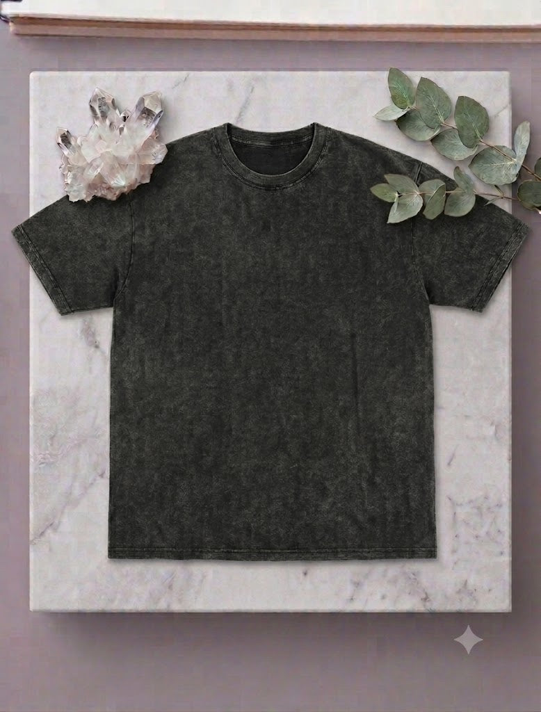 Playera de algodón pesada