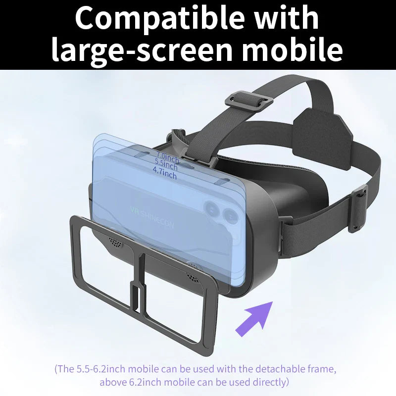 Gafas de Realidad Virtual 3D – Compatible con Smartphones