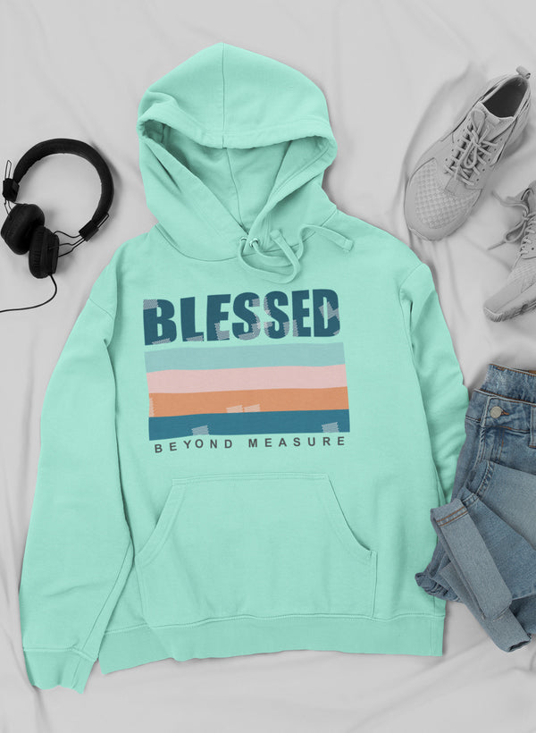 Hoodie Blessed – Sudadera Estampada Unisex