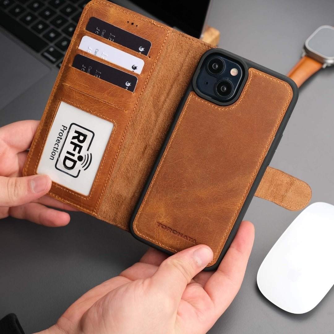 Funda Casper con Cartera de Piel y MagSafe – iPhone 17 Air