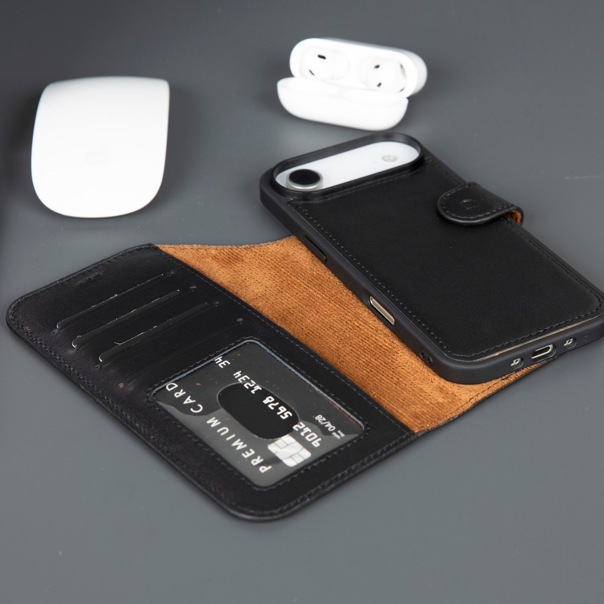 Funda Casper con Cartera de Piel y MagSafe – iPhone 17 Air