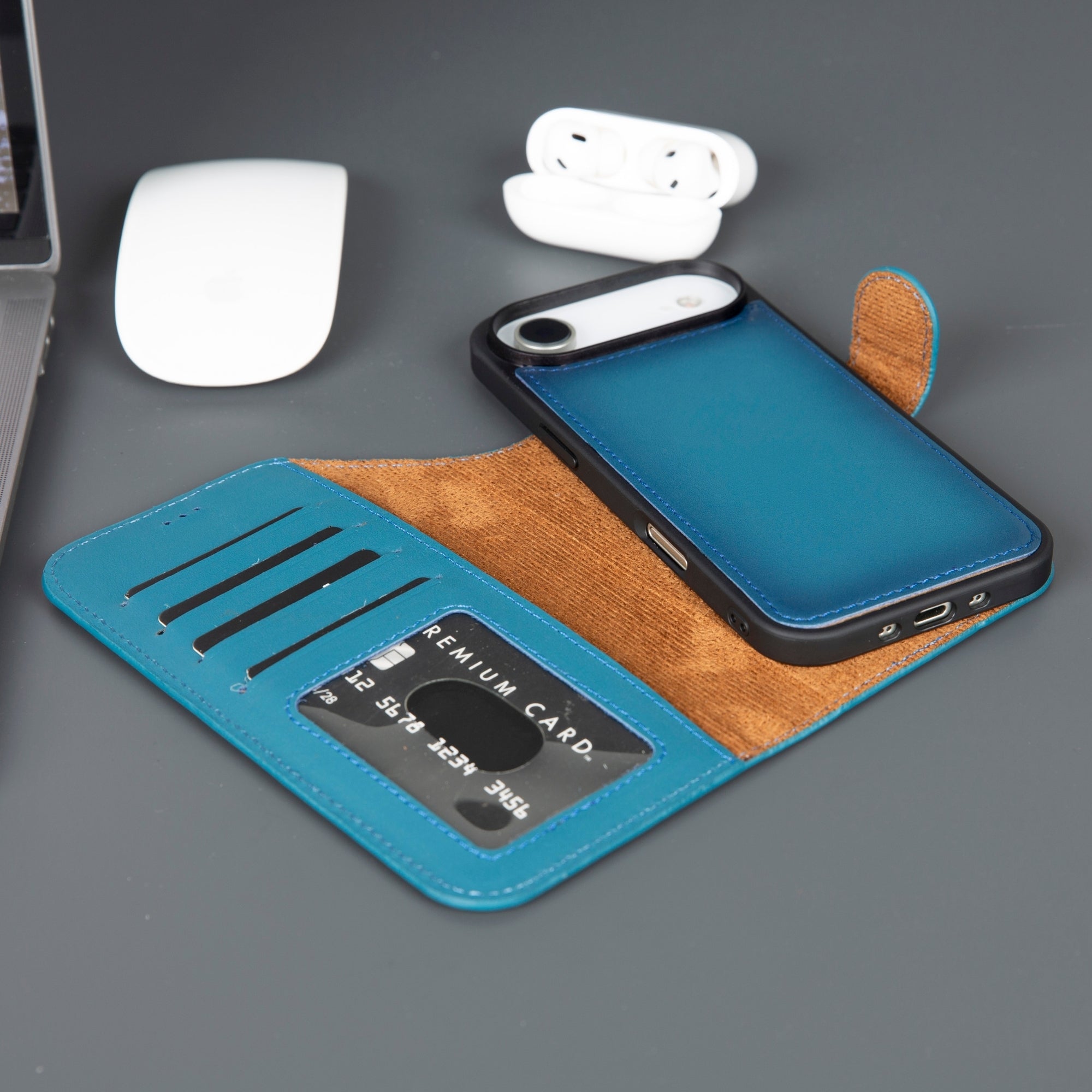Funda Casper con Cartera de Piel y MagSafe – iPhone 17 Air
