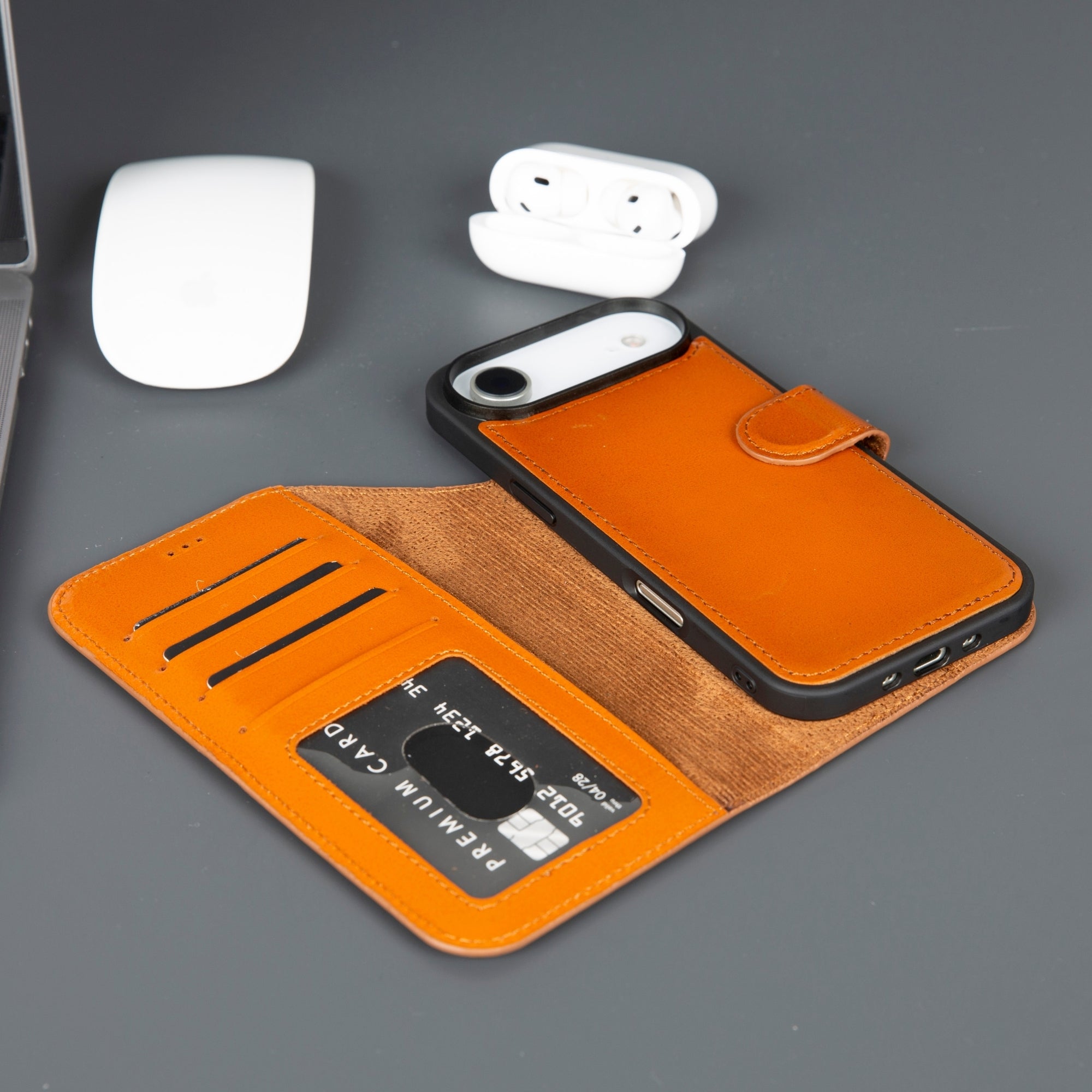 Funda Casper con Cartera de Piel y MagSafe – iPhone 17 Air