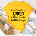 Playera Heart Made Of Gold – Algodón Premium Unisex