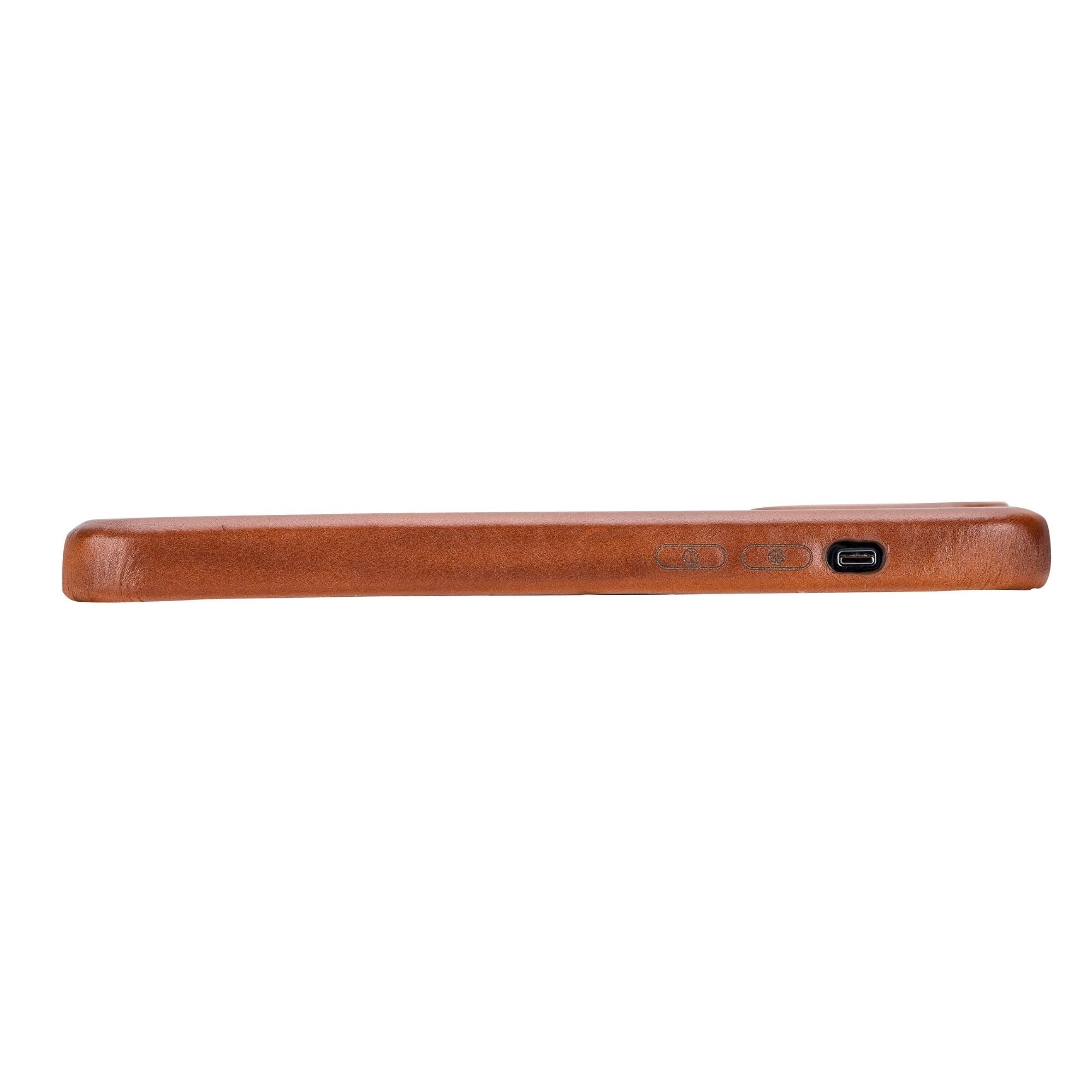 Funda Pinedale de Piel Snap-on – iPhone 13 Series
